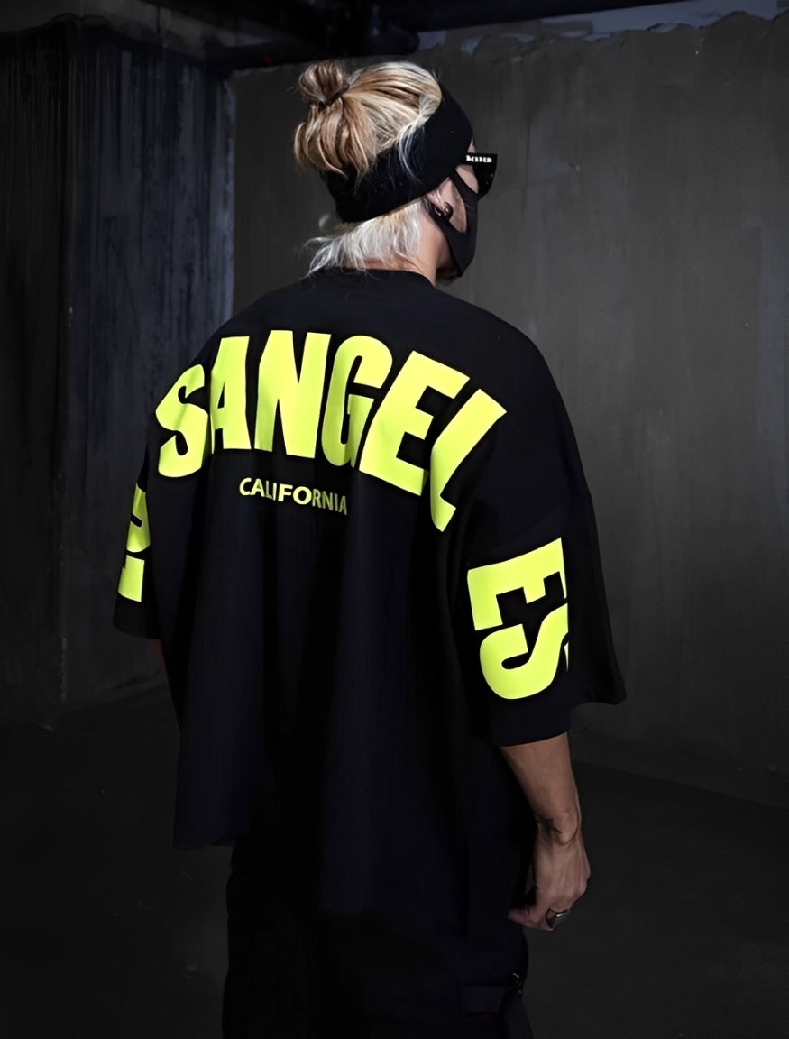 MeltedSmile Gothic Graphic Oversized T-shirt