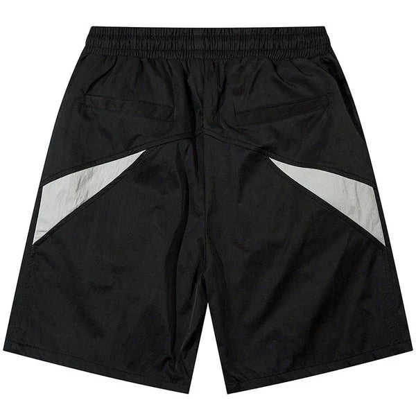 MELTEDSMILE® CARGO SHORTS - COLOR BLOCK PATCHWORK
