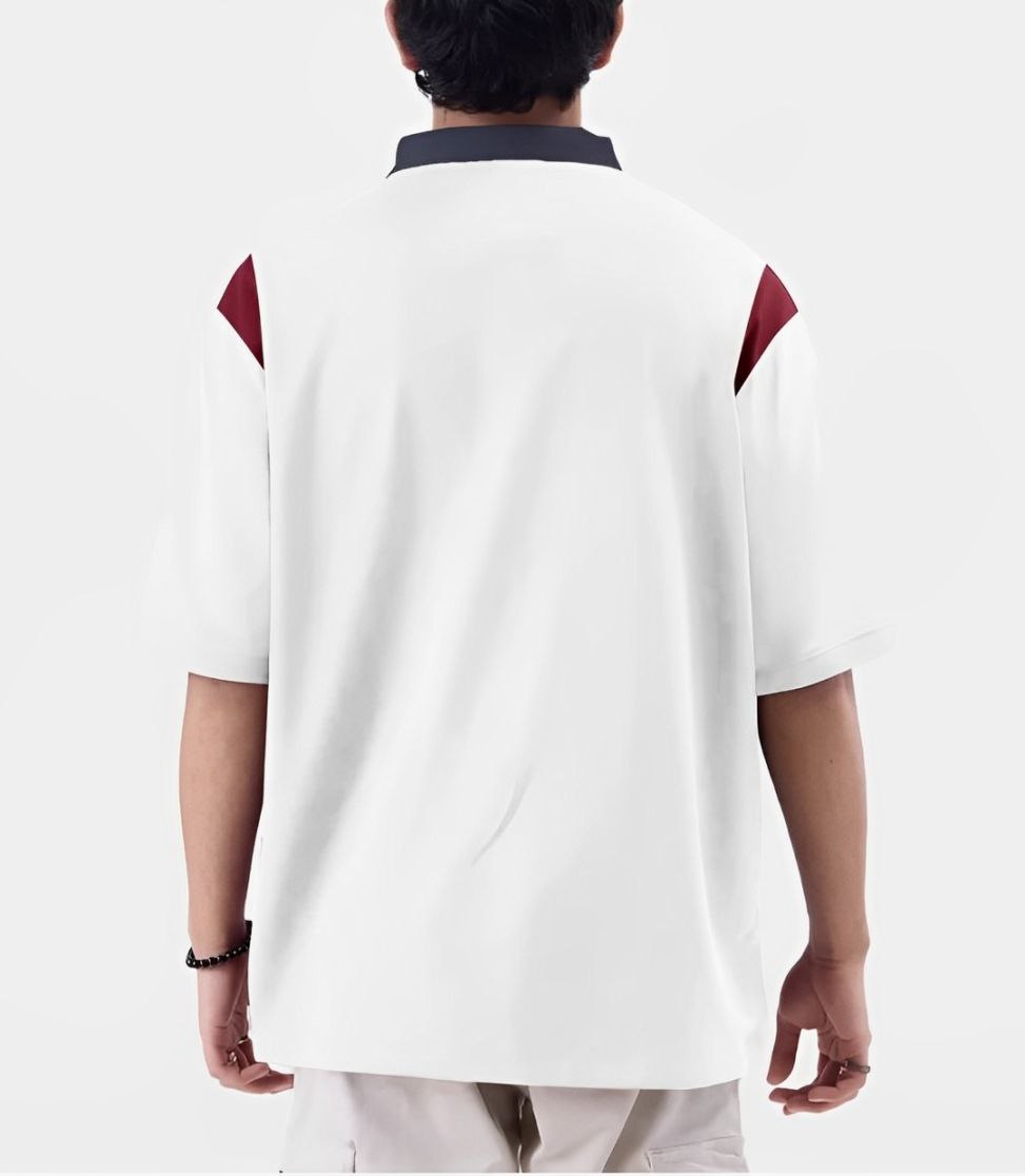 MeltedSmile Retro White Oversized T-shirt