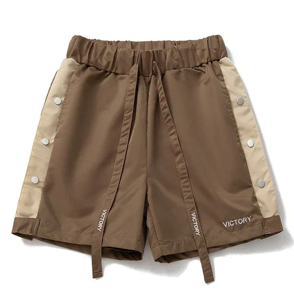 MELTEDSMILE® AMERICAN STYLE BASKETBALL SHORTS - SIDE BUTTON